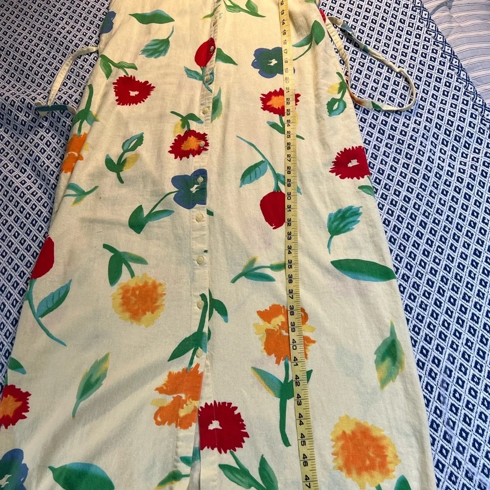 Mountain Lake Floral Button-Down Maxi Shirt Dress - Picture 6 of 8